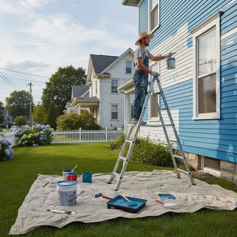 Siding Painting Service